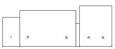 Sample object to demonstrate multiple dimension lines